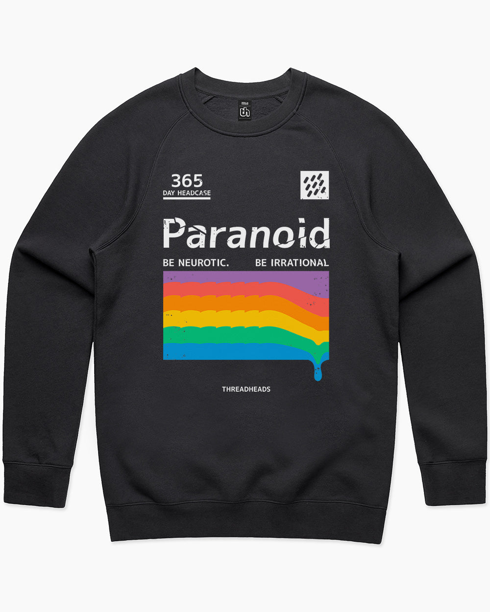 Paranoid Irrational Sweater Australia Online #colour_black