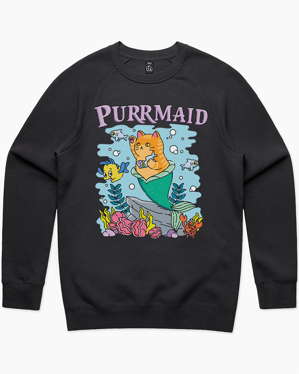Purrmaid Sweater Australia Online #colour_black