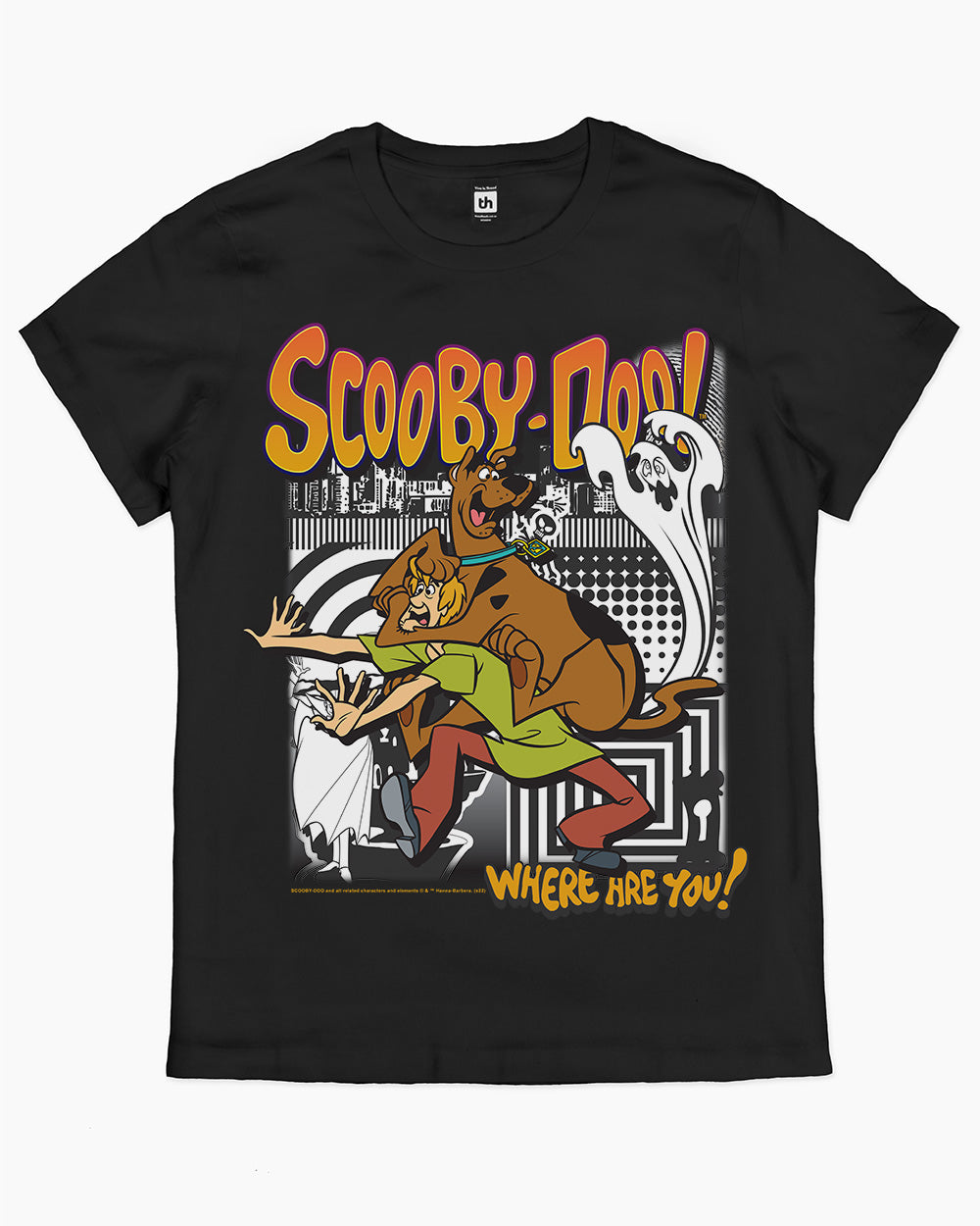 Scooby & Shaggy T-Shirt Australia Online #colour_black