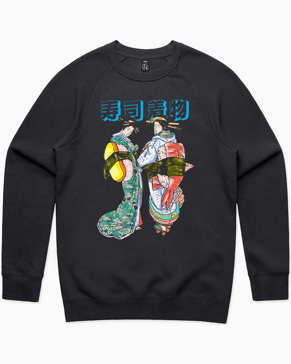 Sushi Kimono Sweater Australia Online #colour_black