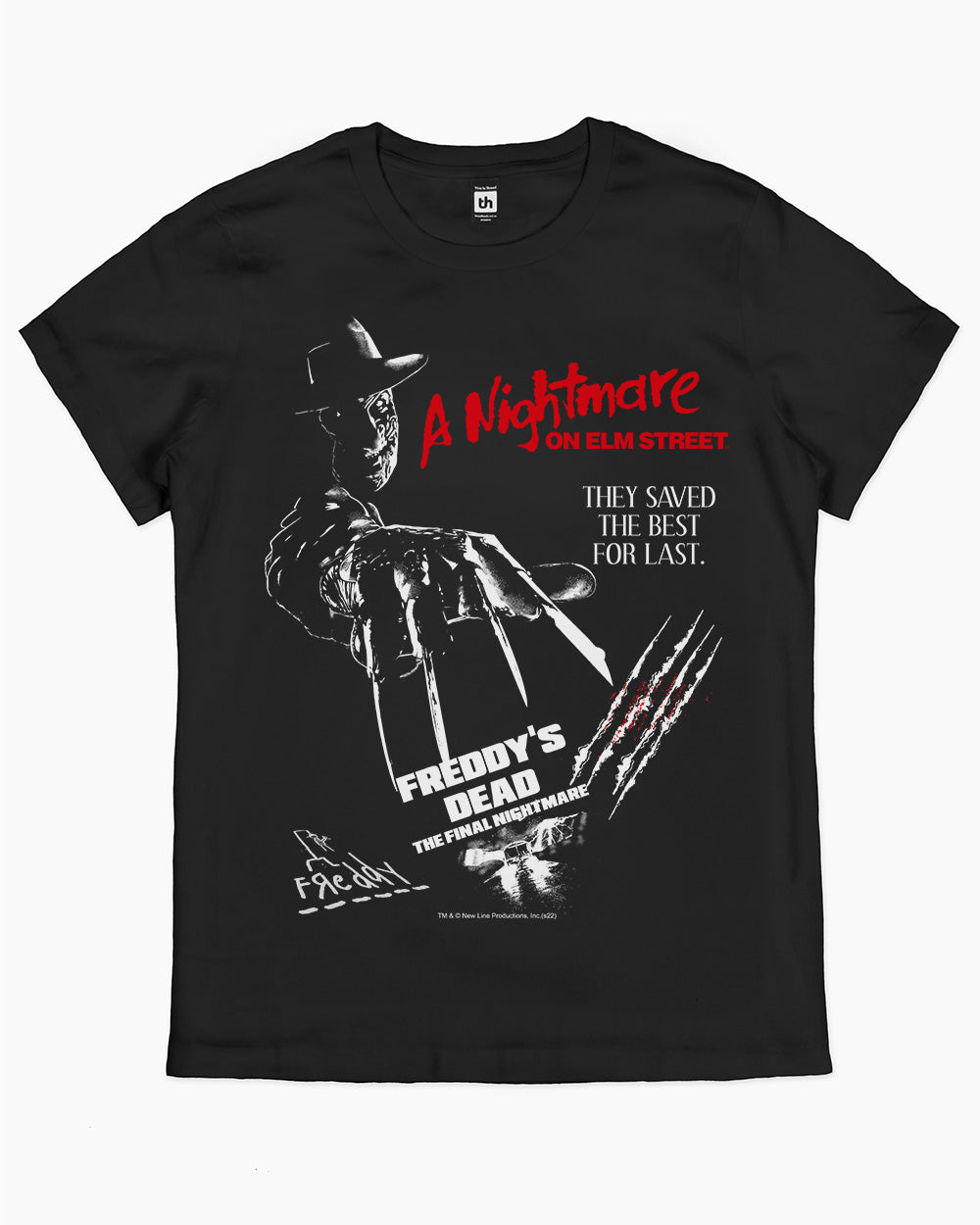 The Final Nightmare T-Shirt Australia Online #colour_black