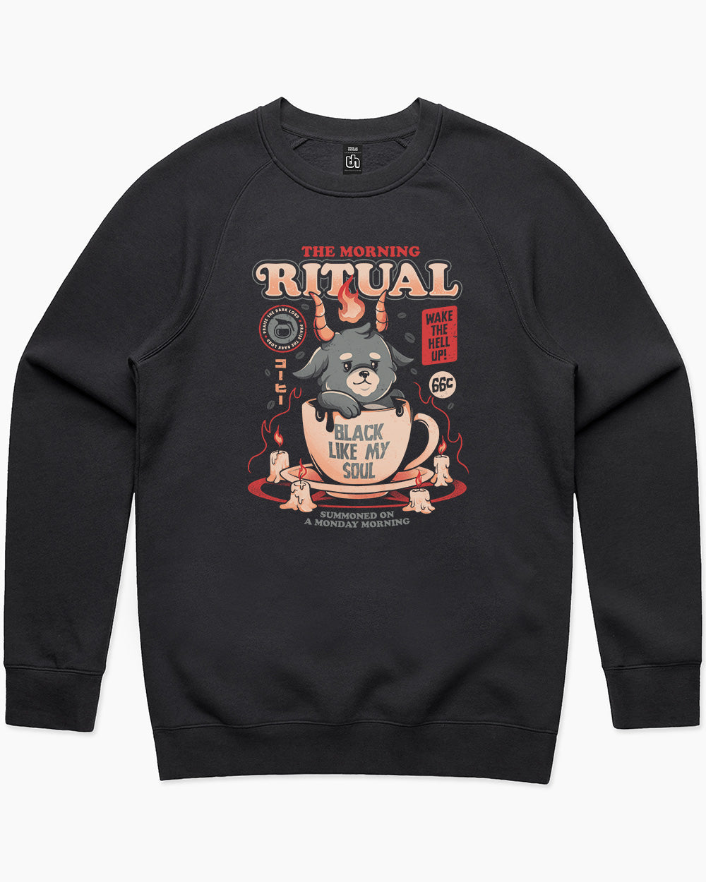The Morning Ritual Sweater Australia Online #colour_black
