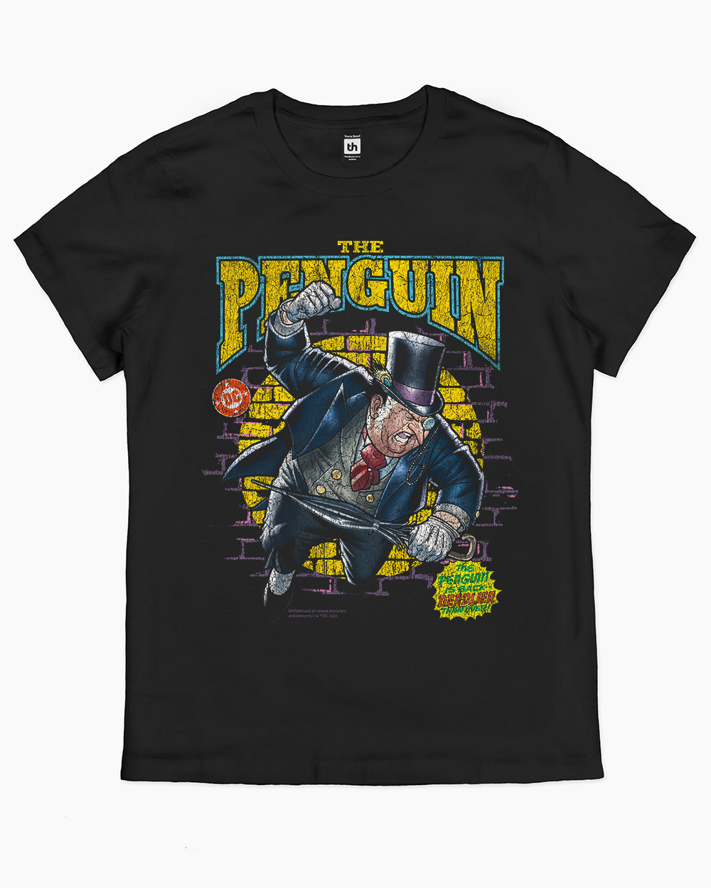 The Penguin T Shirt Official DC Merch