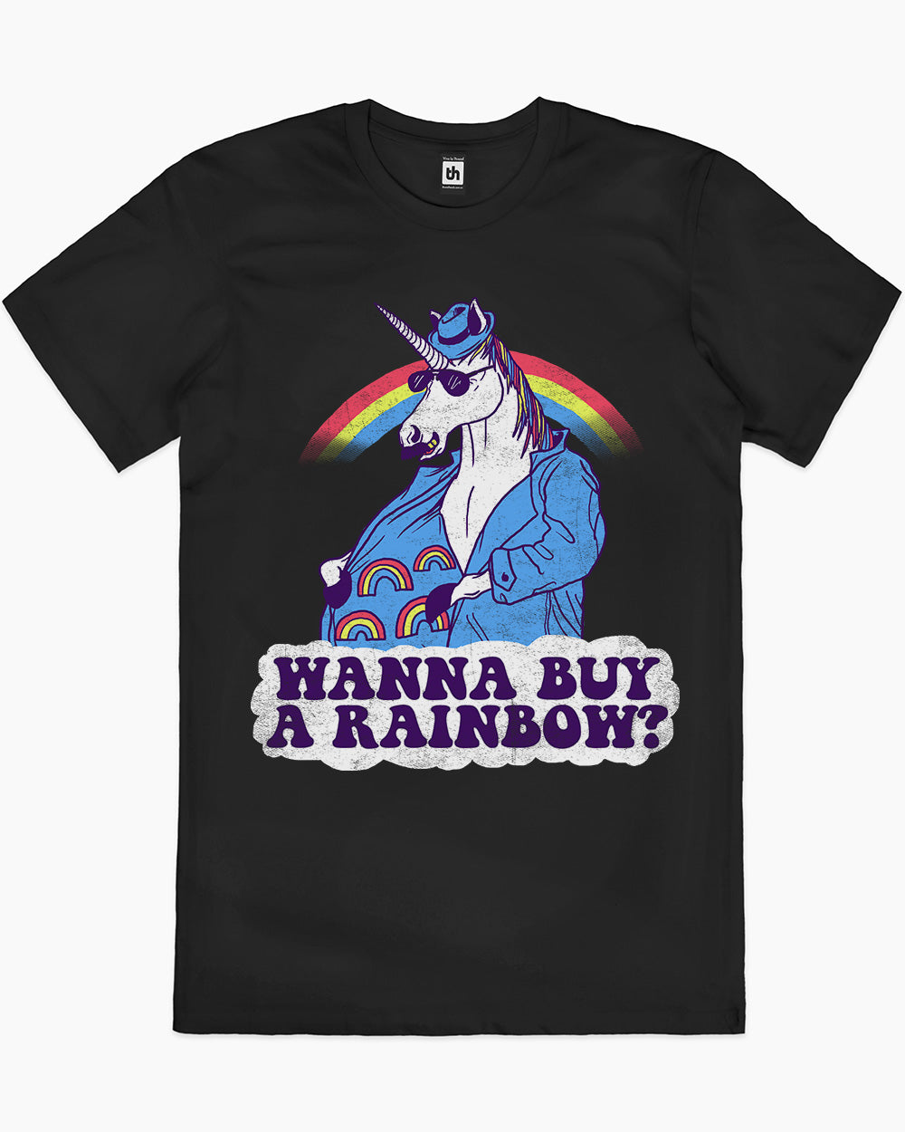 Unicorntraband T-Shirt Australia Online #colour_black