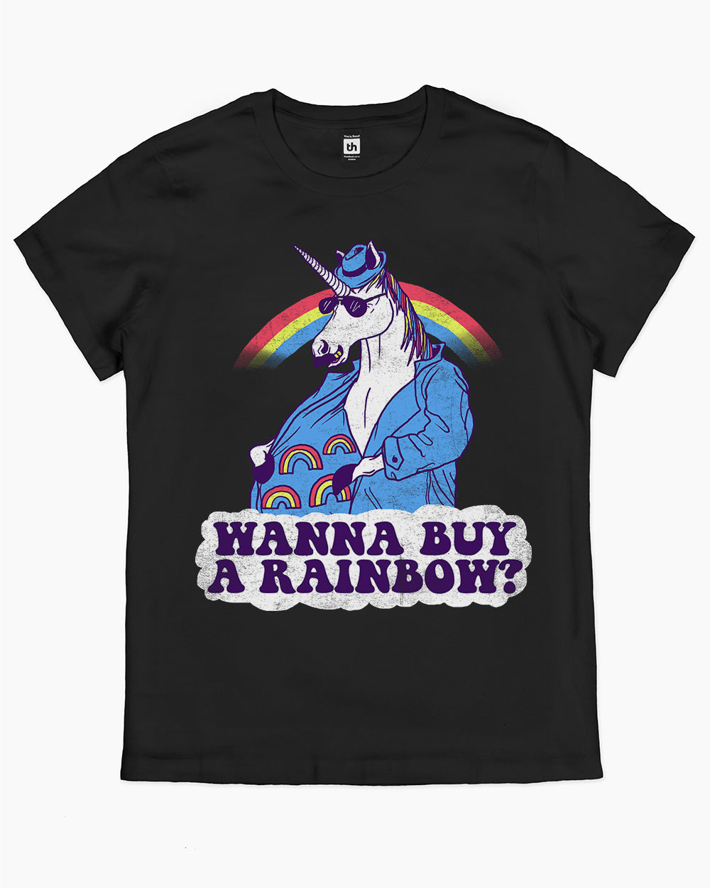 Unicorntraband T-Shirt Australia Online #colour_black