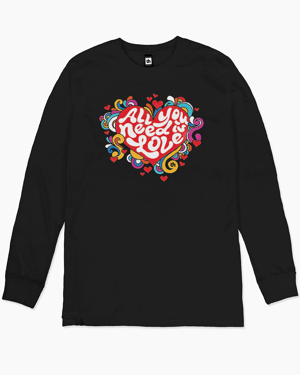 All You Need is Love Long Sleeve Australia Online #colour_black