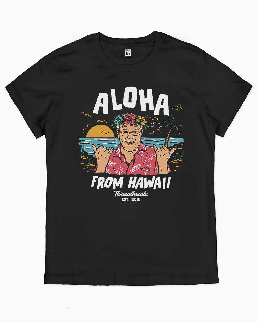 Aloha from Hawaii T-Shirt Australia Online #colour_black