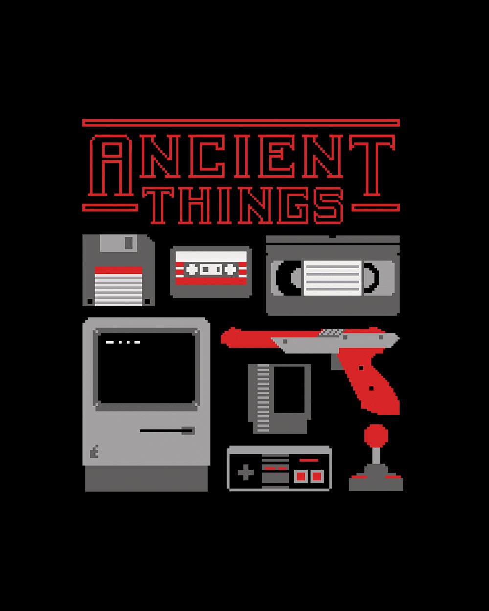 Ancient Things T-Shirt Australia Online #colour_black