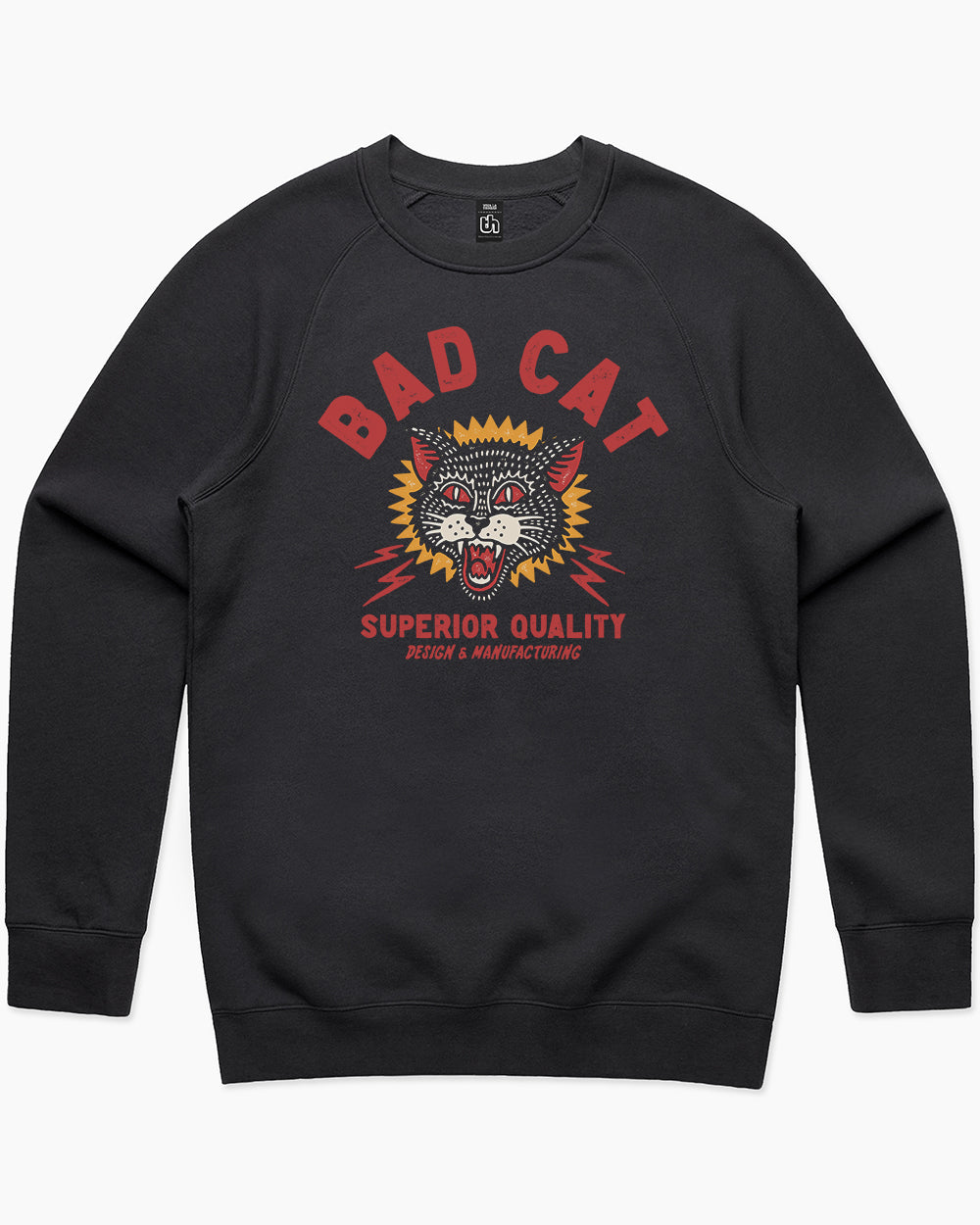 Bad Cat Sweater Australia Online #colour_black