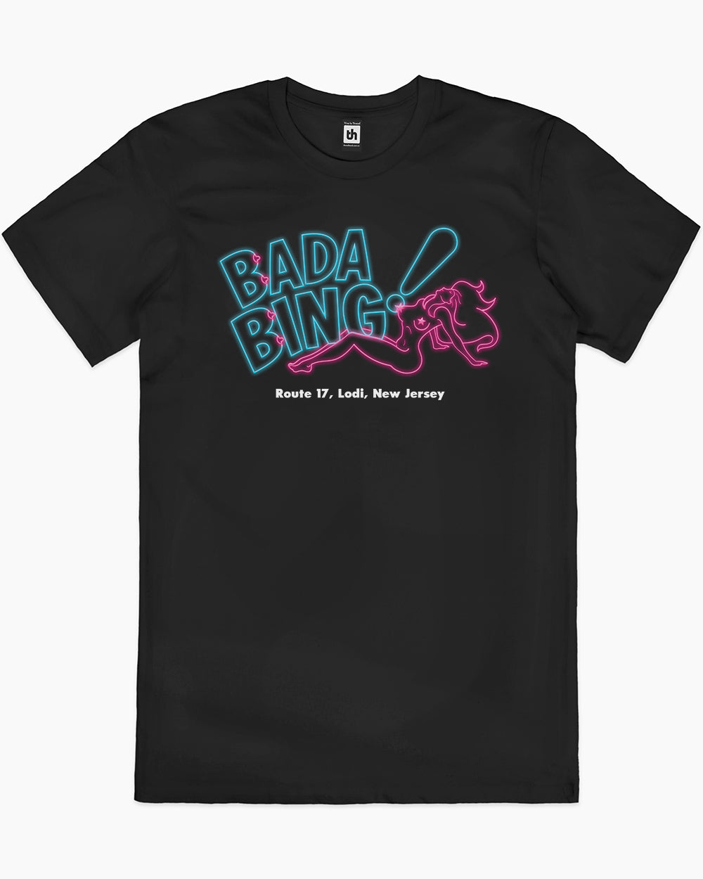 Bada Bing Strip Club T-Shirt Australia Online #colour_black