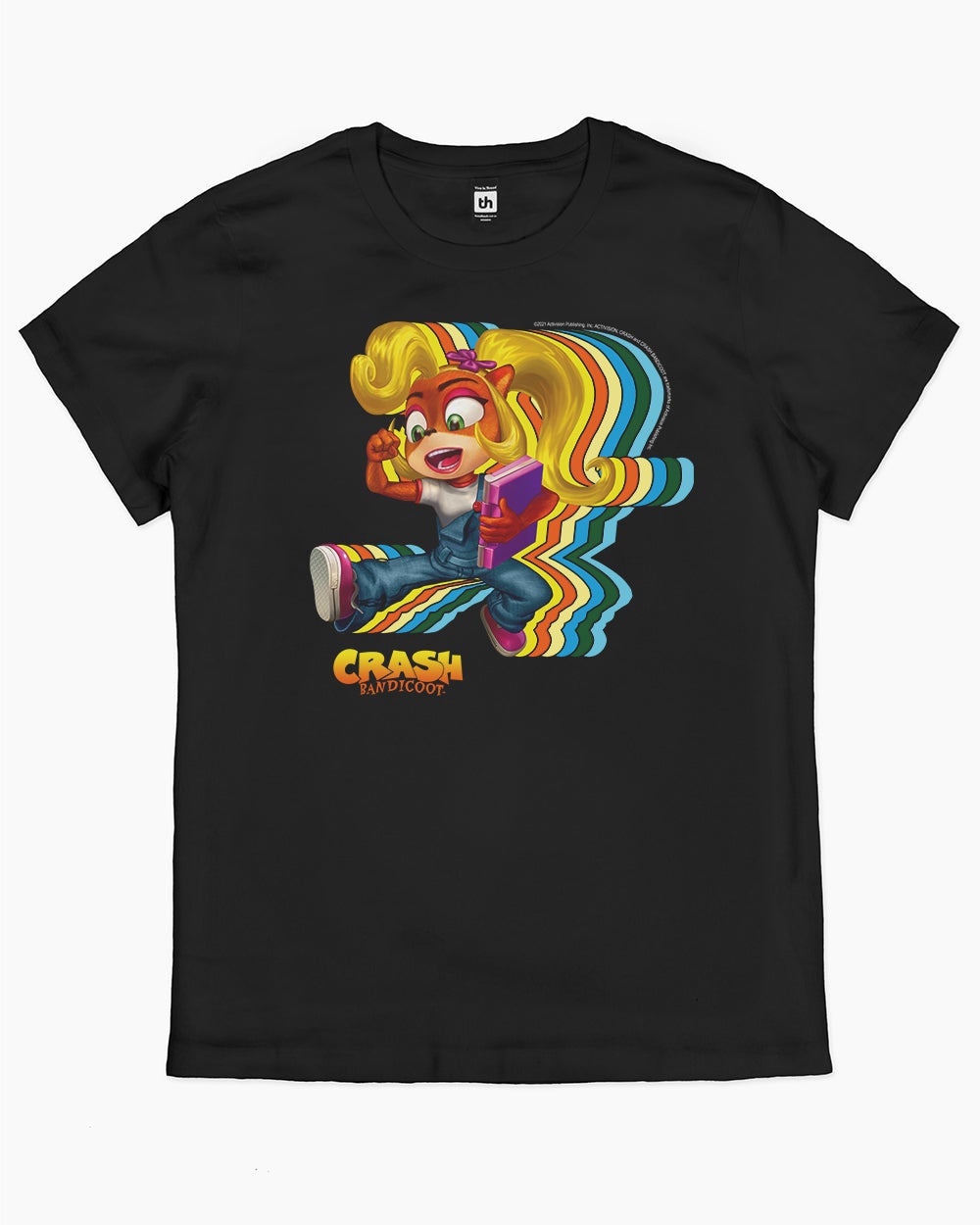 Badge Coco Kick T-Shirt Australia Online #colour_black