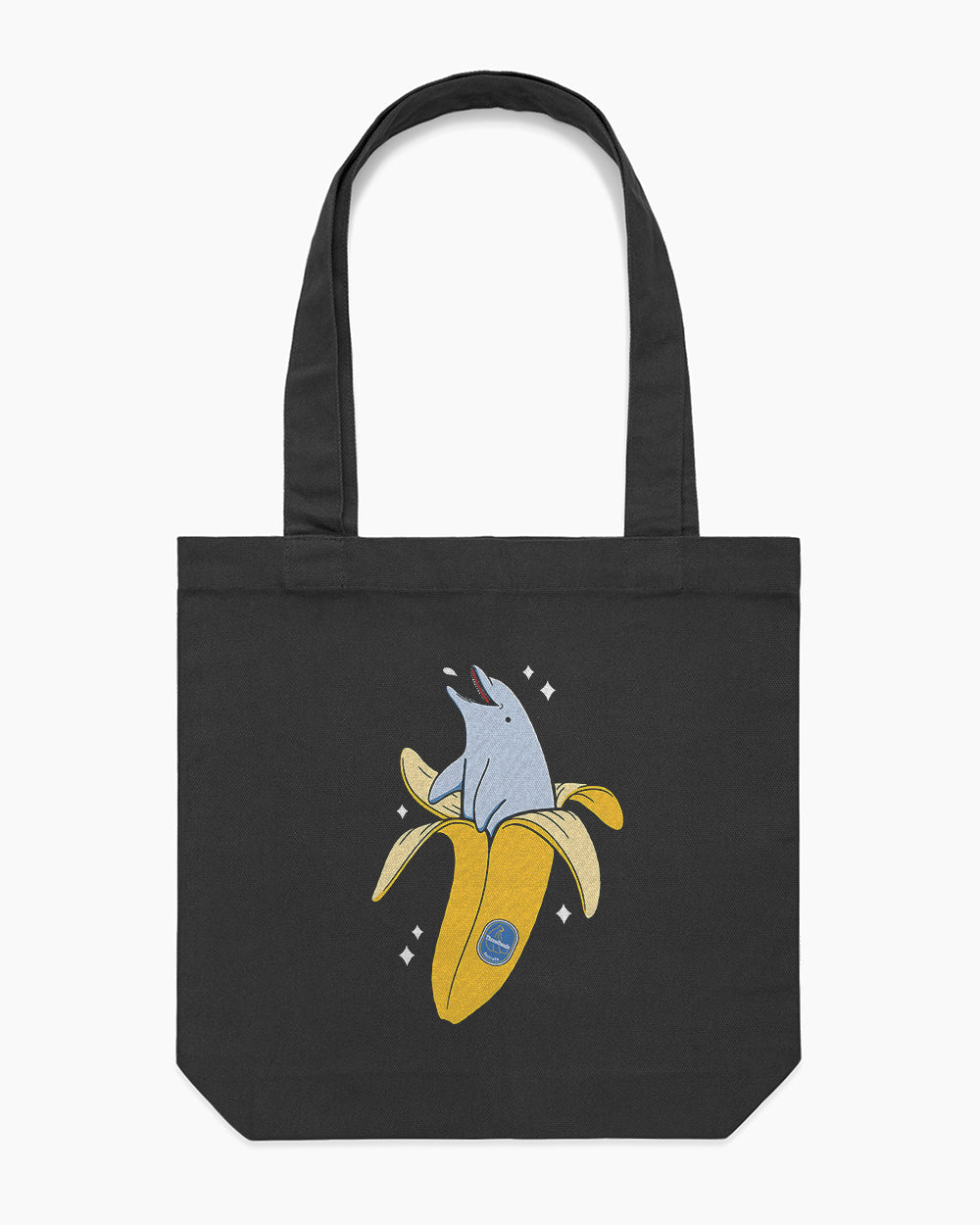 Banana Dolphin Tote Bag Australia Online #colour_