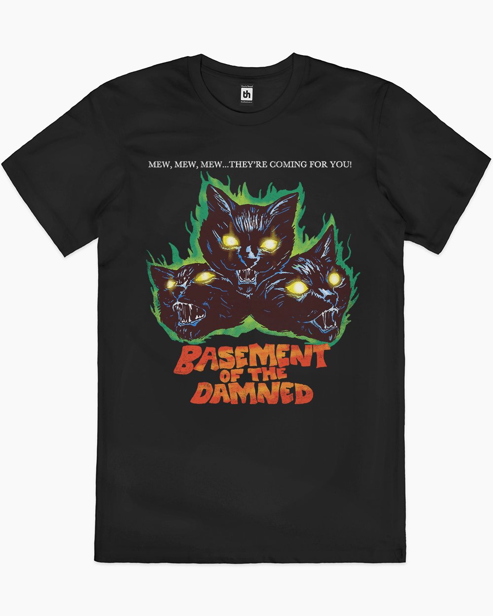 Basement of the Damned T-Shirt Australia Online #colour_black