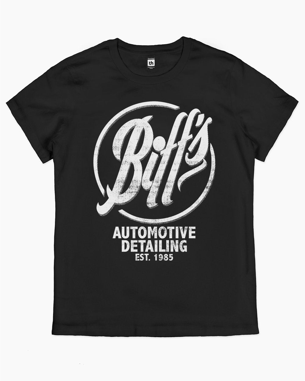 Biff's Auto Detailing T-Shirt Australia Online #colour_black