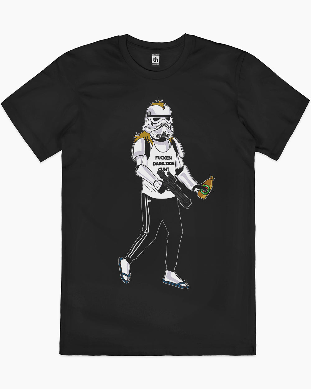 Bogan Stormtrooper T-Shirt Australia Online #colour_black