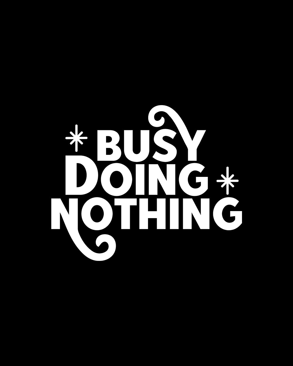 Busy Doing Nothing Hoodie Australia Online #colour_black
