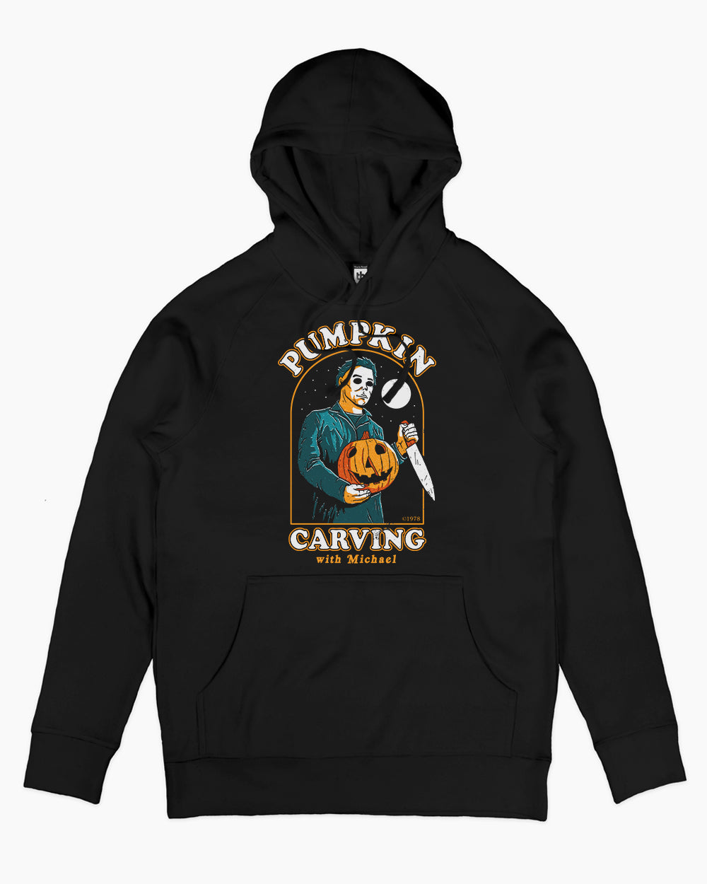 Carving with Michael Hoodie Australia Online #colour_black