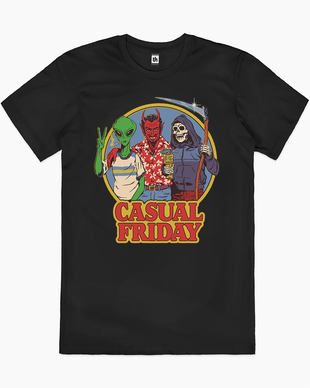 Casual Friday T-Shirt Australia Online #colour_black