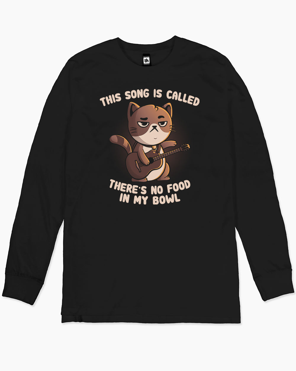 Cat Song Long Sleeve Australia Online #colour_black
