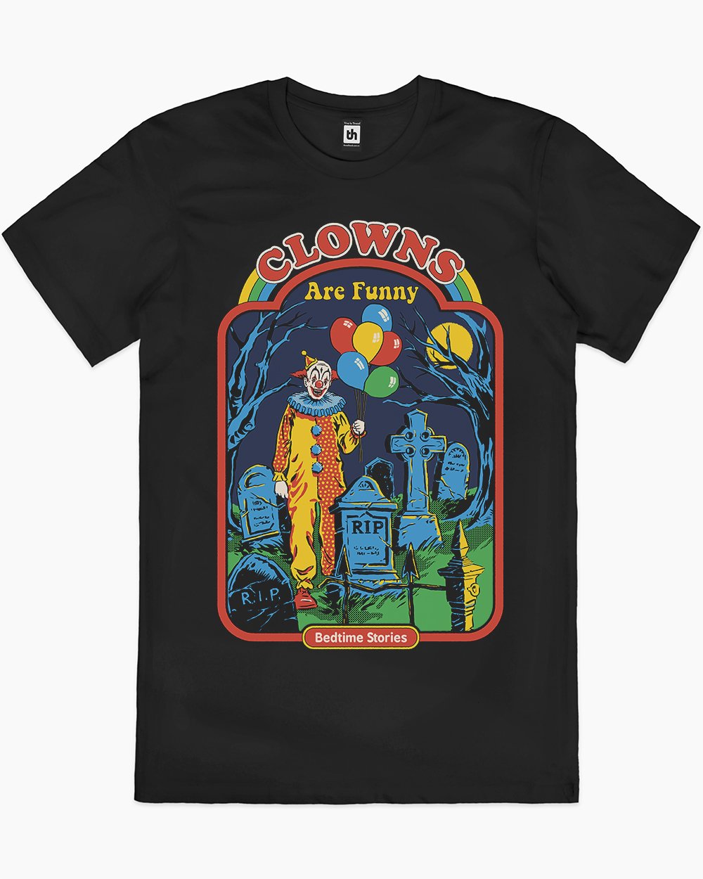 Clowns are Funny T-Shirt Australia Online #colour_black
