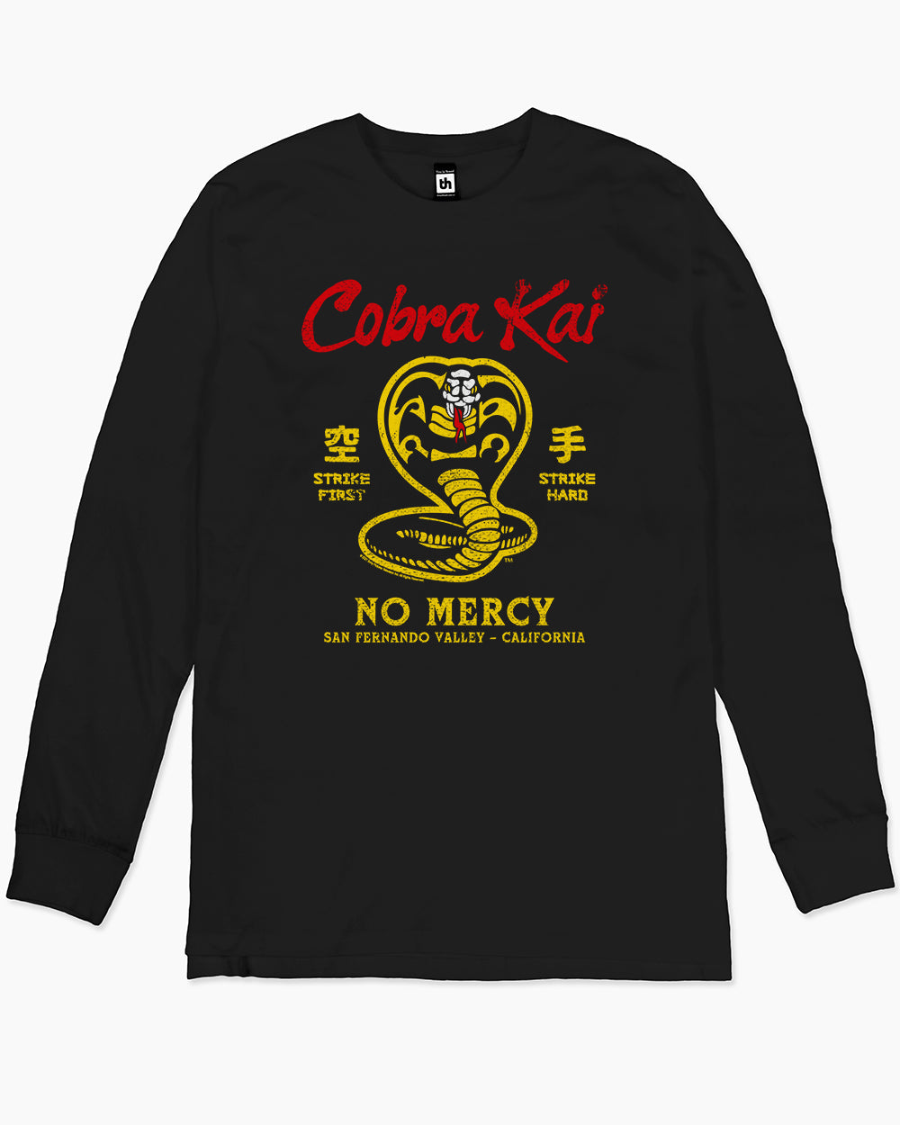 Cobra Kai Long Sleeve Australia Online #colour_black