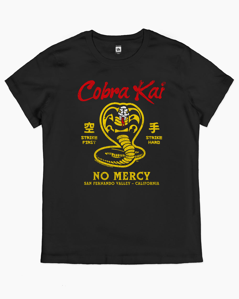 Cobra Kai T-Shirt Australia Online #colour_black