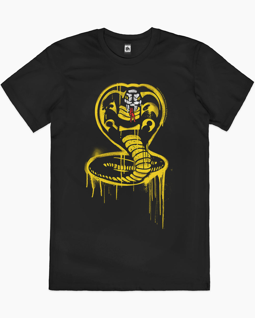 Cobra Kai Drip Logo T-Shirt Australia Online #colour_black