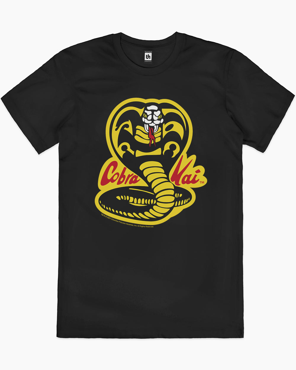 Cobra Kai Logo T-Shirt Australia Online #colour_black