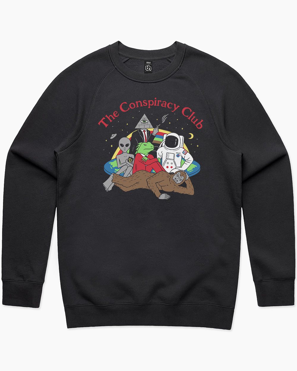 The Conspiracy Club Sweater Australia Online #colour_black