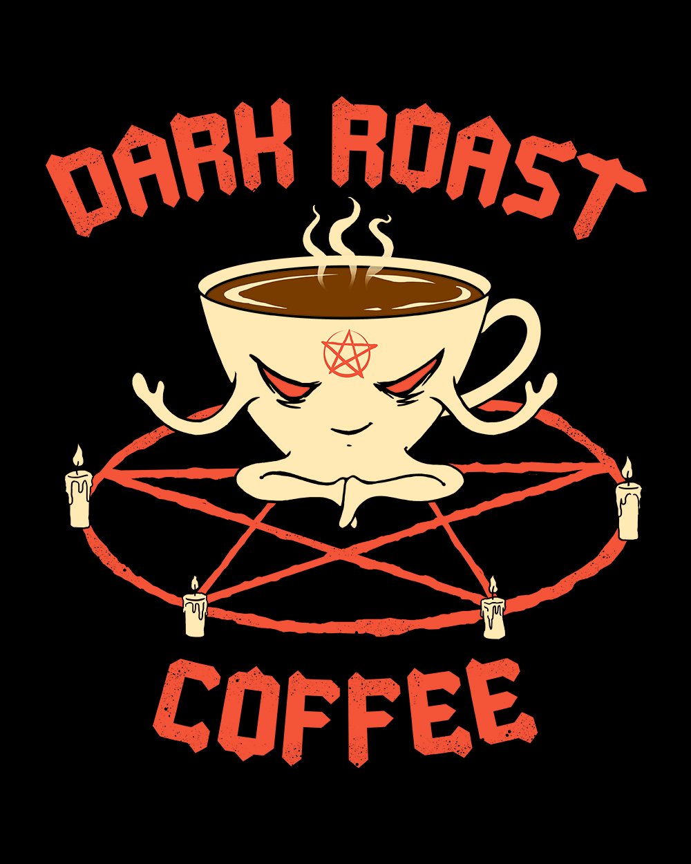 Dark Roast Coffee Hoodie Australia Online #colour_black