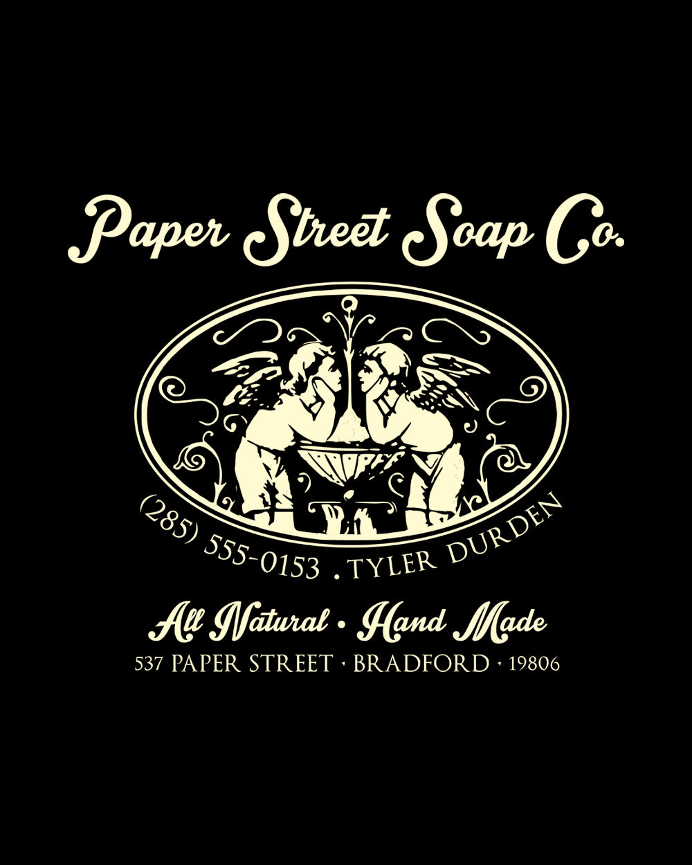 Paper Street Soap Co. Fight Club Tank Australia Online #colour_black
