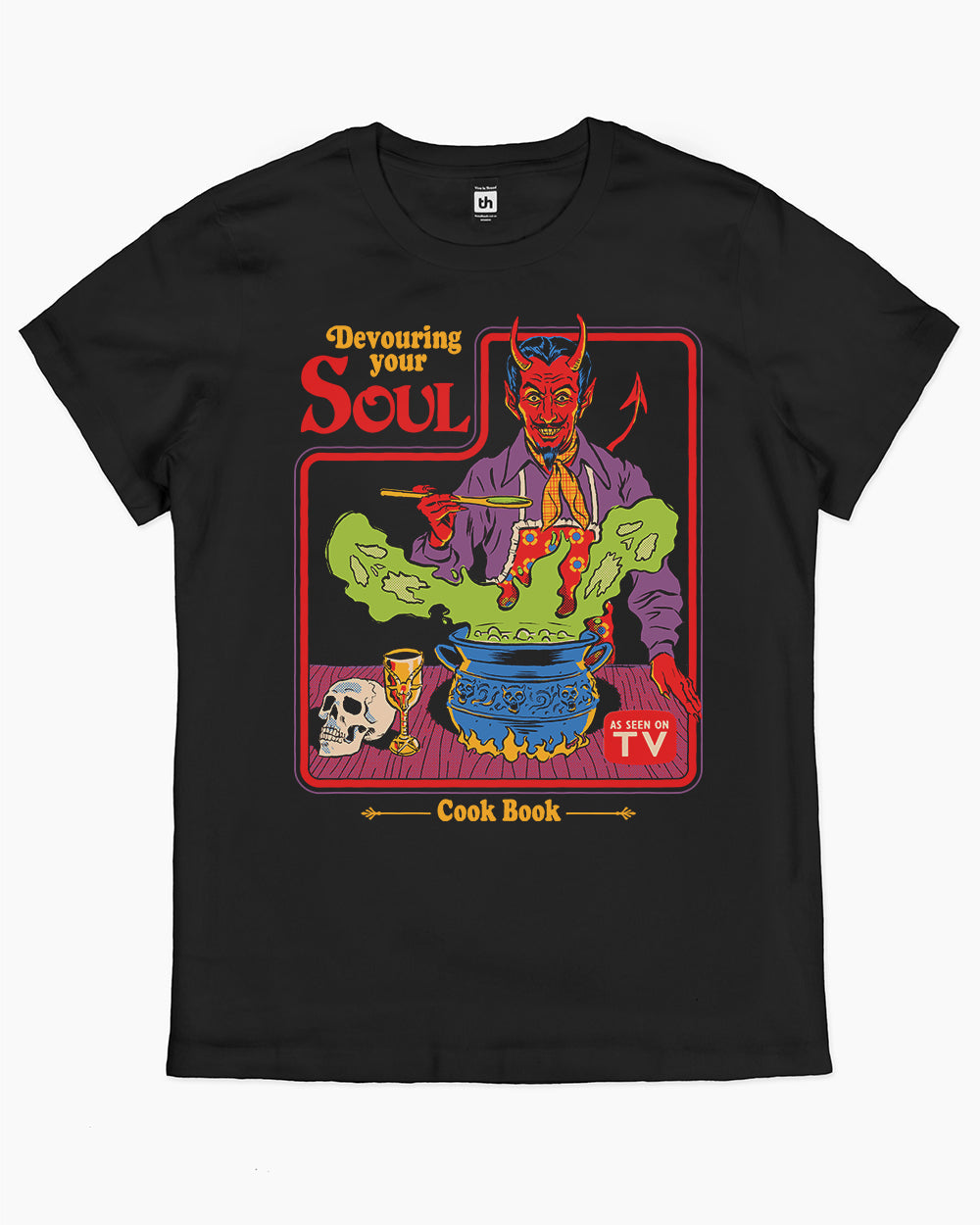 Devouring Your Soul T-Shirt Australia Online #colour_black