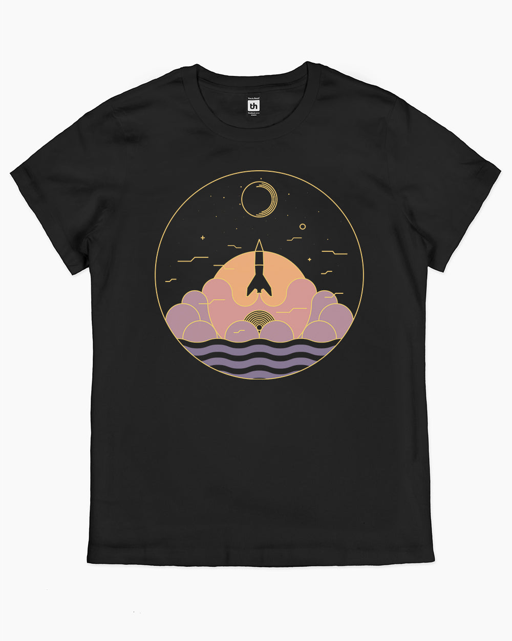 Discover the Stars T-Shirt Australia Online #colour_black