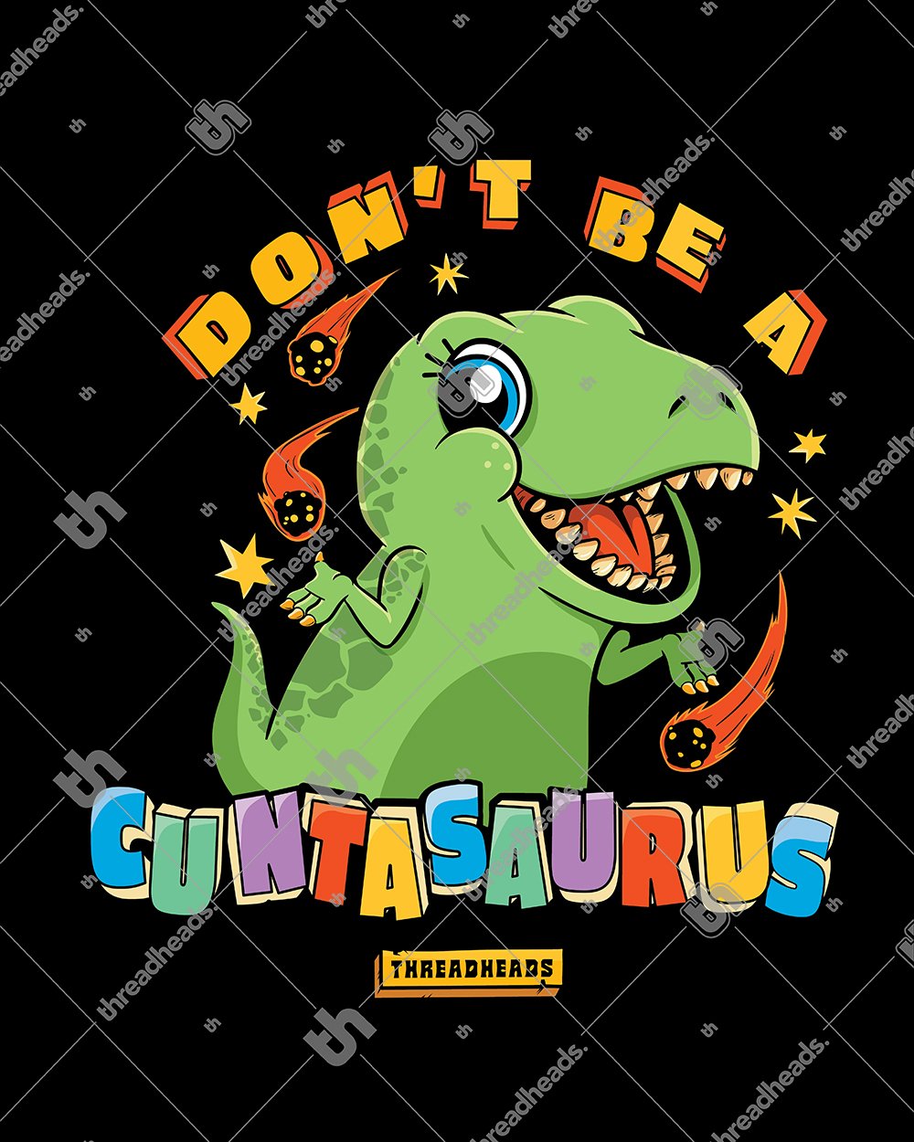 Don't Be a Cuntasaurus Sweater Australia Online #colour_black
