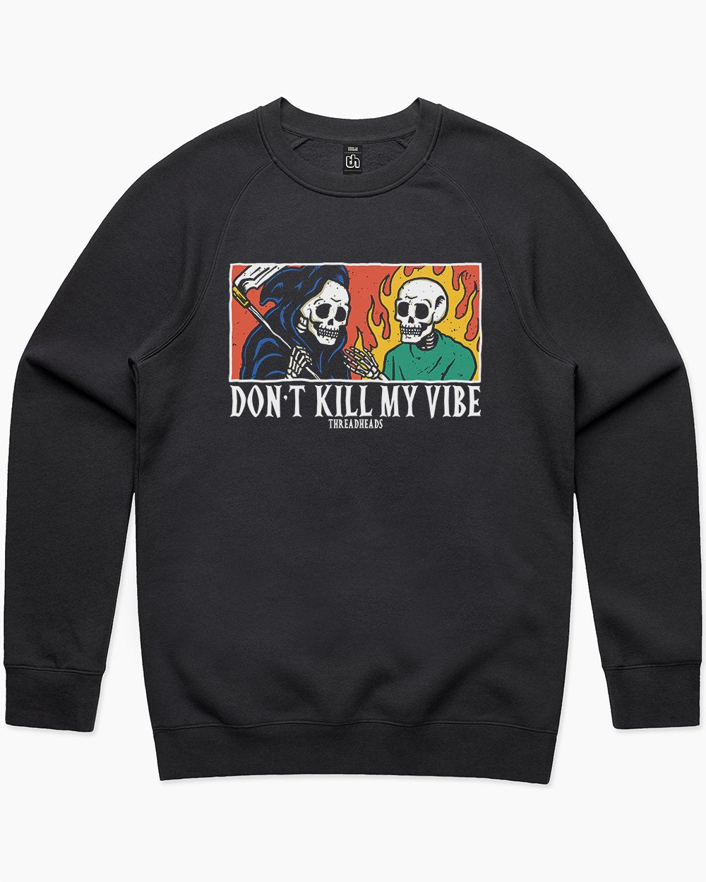 Don't Kill My Vibe Sweater Australia Online #colour_black