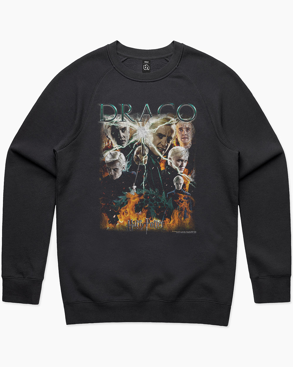 Draco Vintage Sweater Australia Online #colour_black