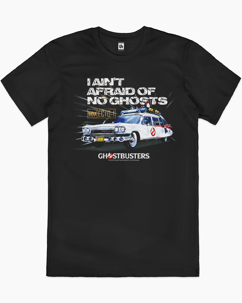 Ghostbusters Ectomobile T-Shirt Australia Online #colour_black