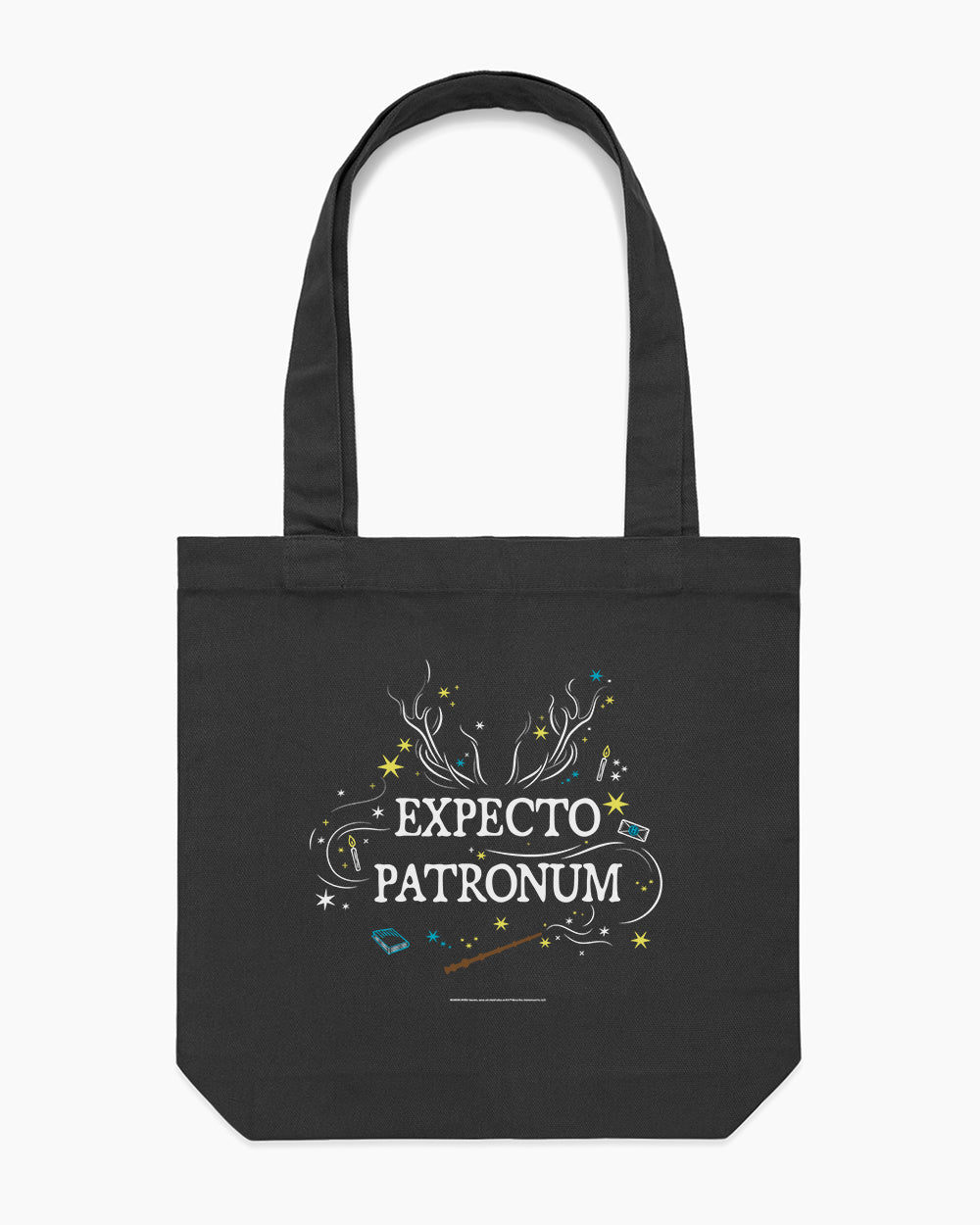 Expecto Patronum Tote Bag Australia Online #colour_black