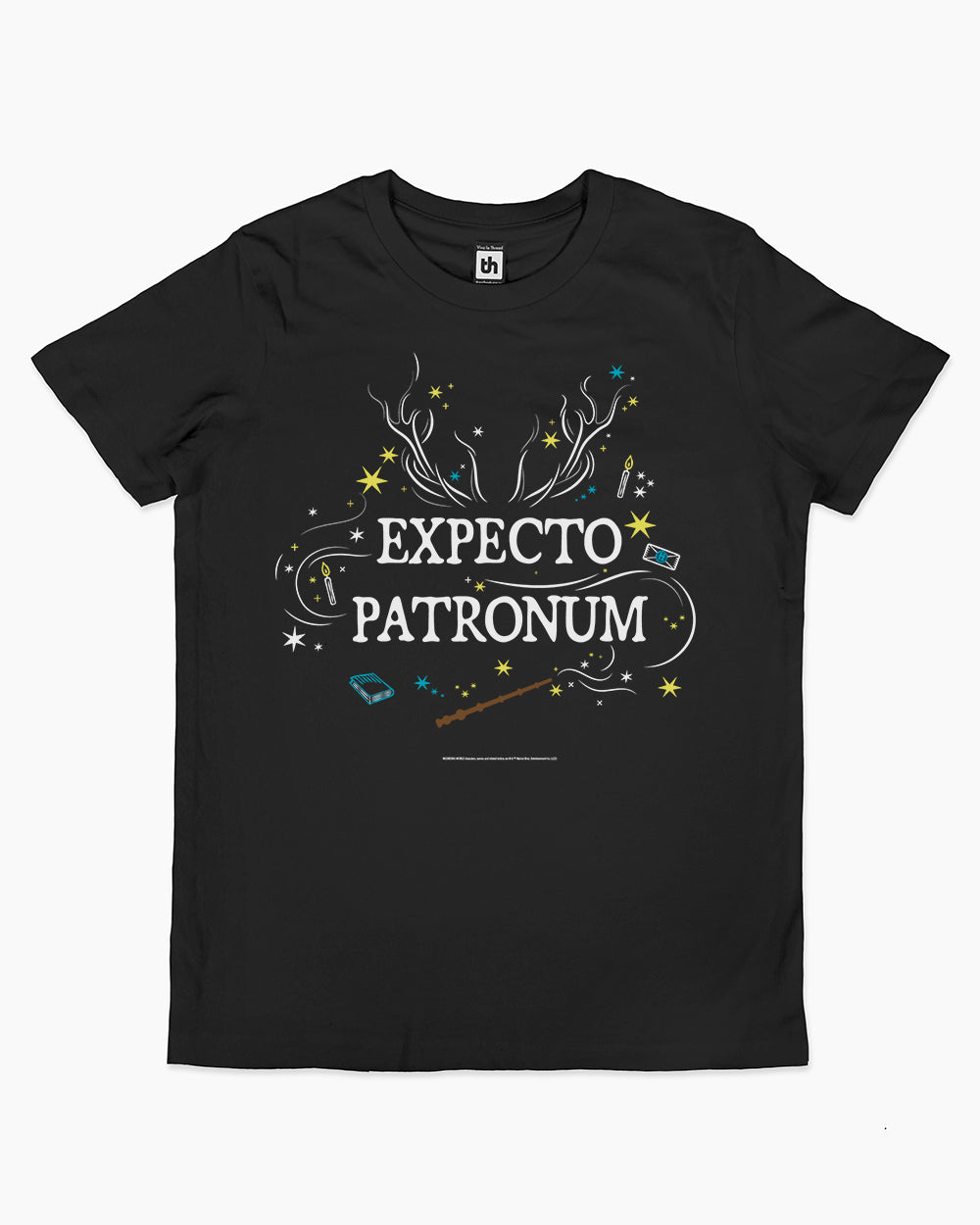 Expecto Patronum Kids T-Shirt Australia Online #colour_black