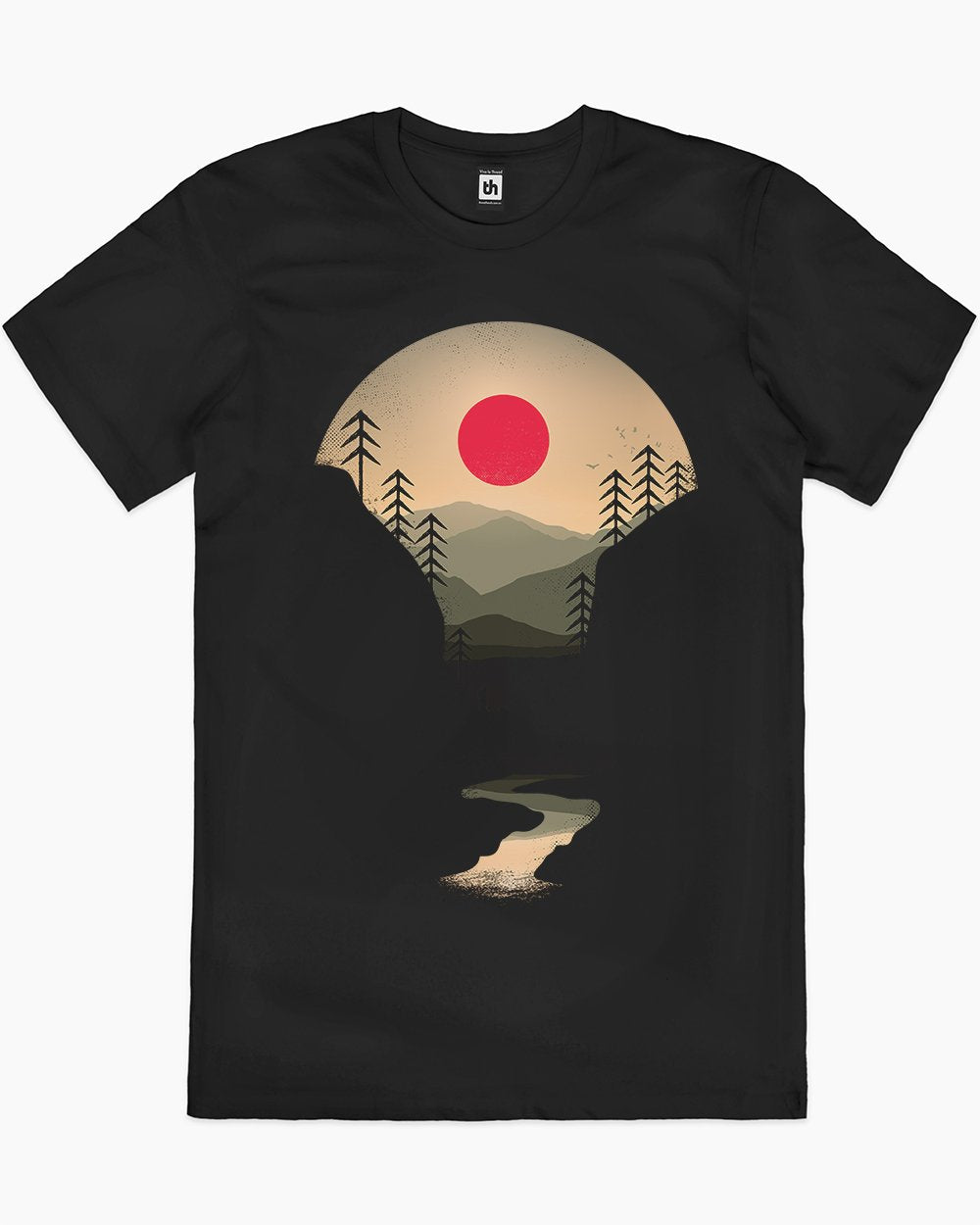 Exploring Earth T-Shirt Australia Online #colour_black