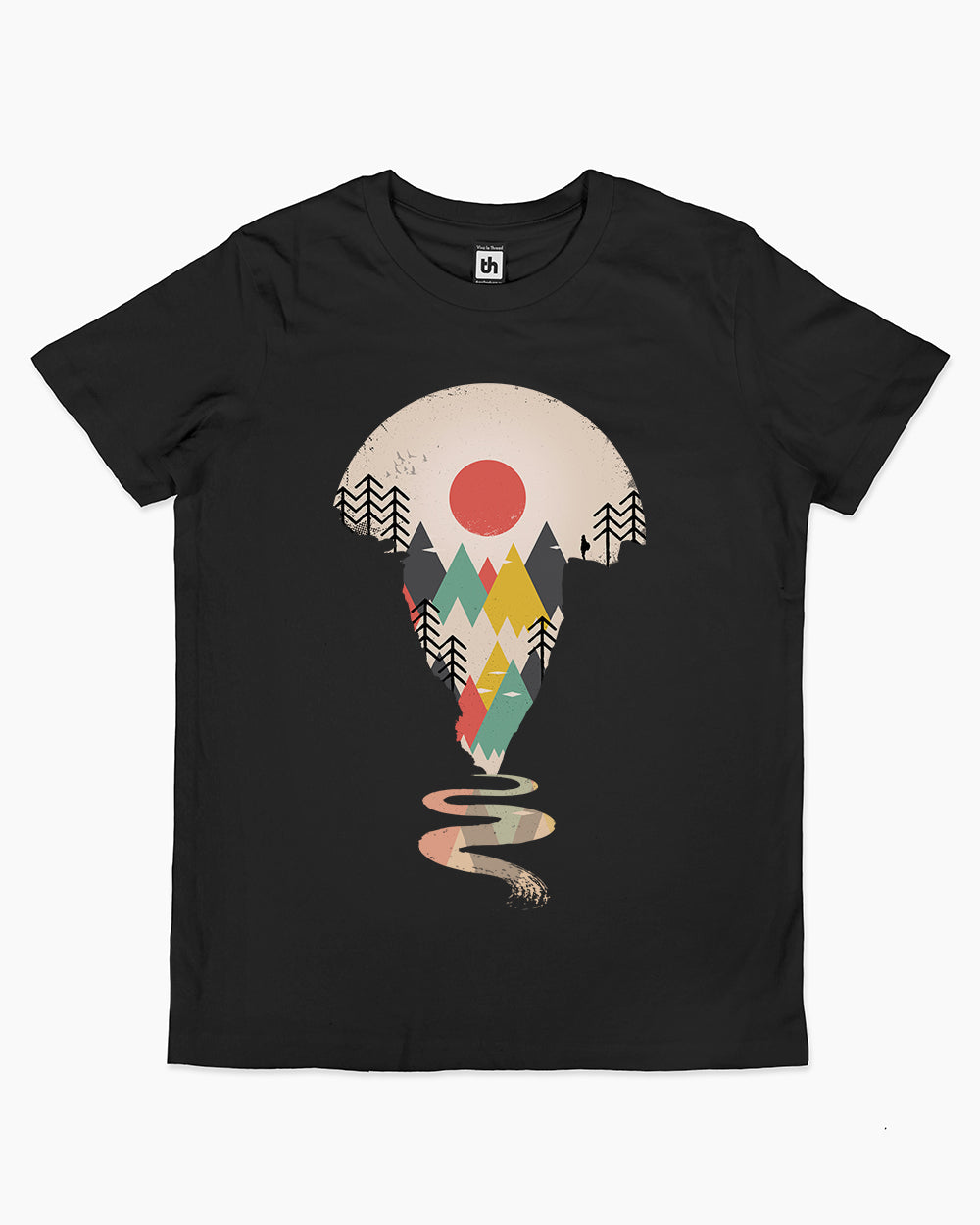 Exploring Landscapes Kids T-Shirt Australia Online #colour_black