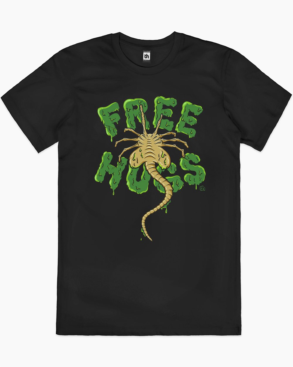 Free Hugs Xenomorph T-Shirt Australia Online #colour_black