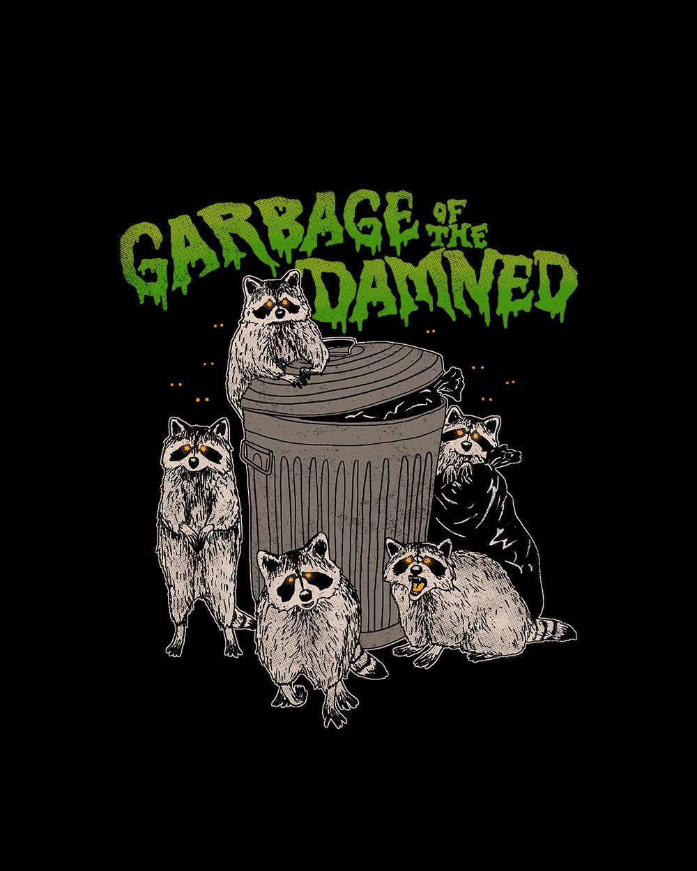 Garbage of the Damned T-Shirt Australia Online #colour_black