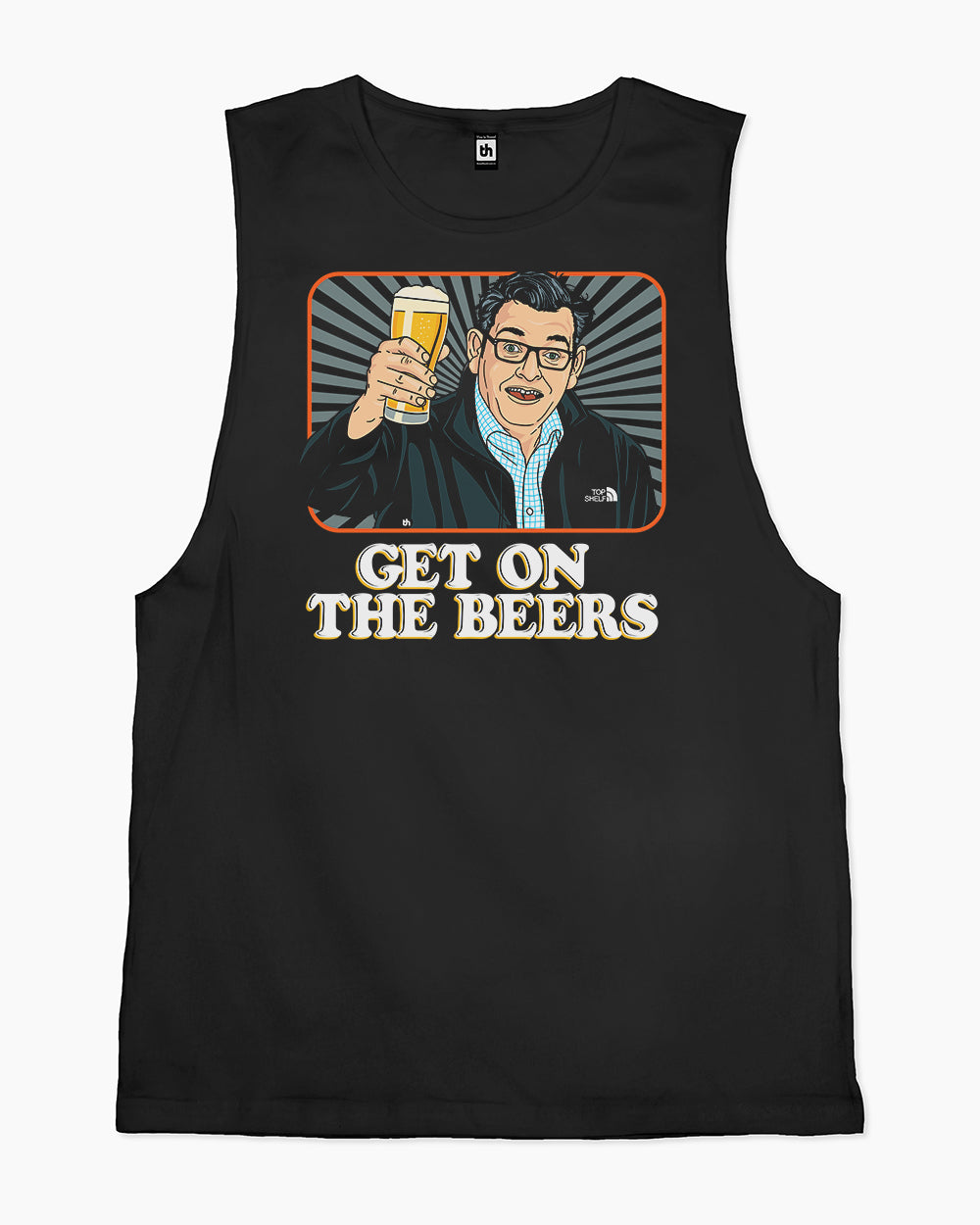 Get on the Beers Tank Australia Online #colour_black