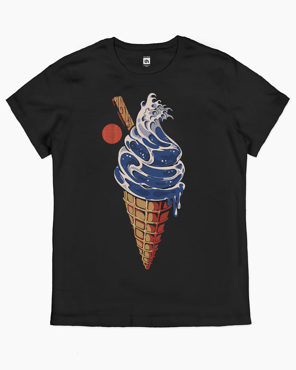 Great Ice Cream T-Shirt Australia Online #colour_black