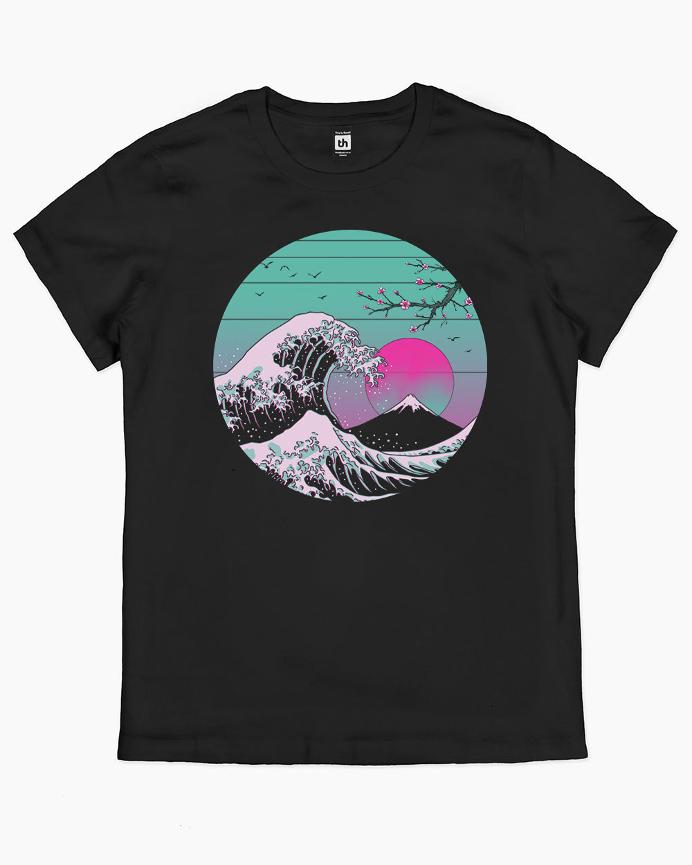The Great Vapour Aesthetic T-Shirt Australia Online #colour_black