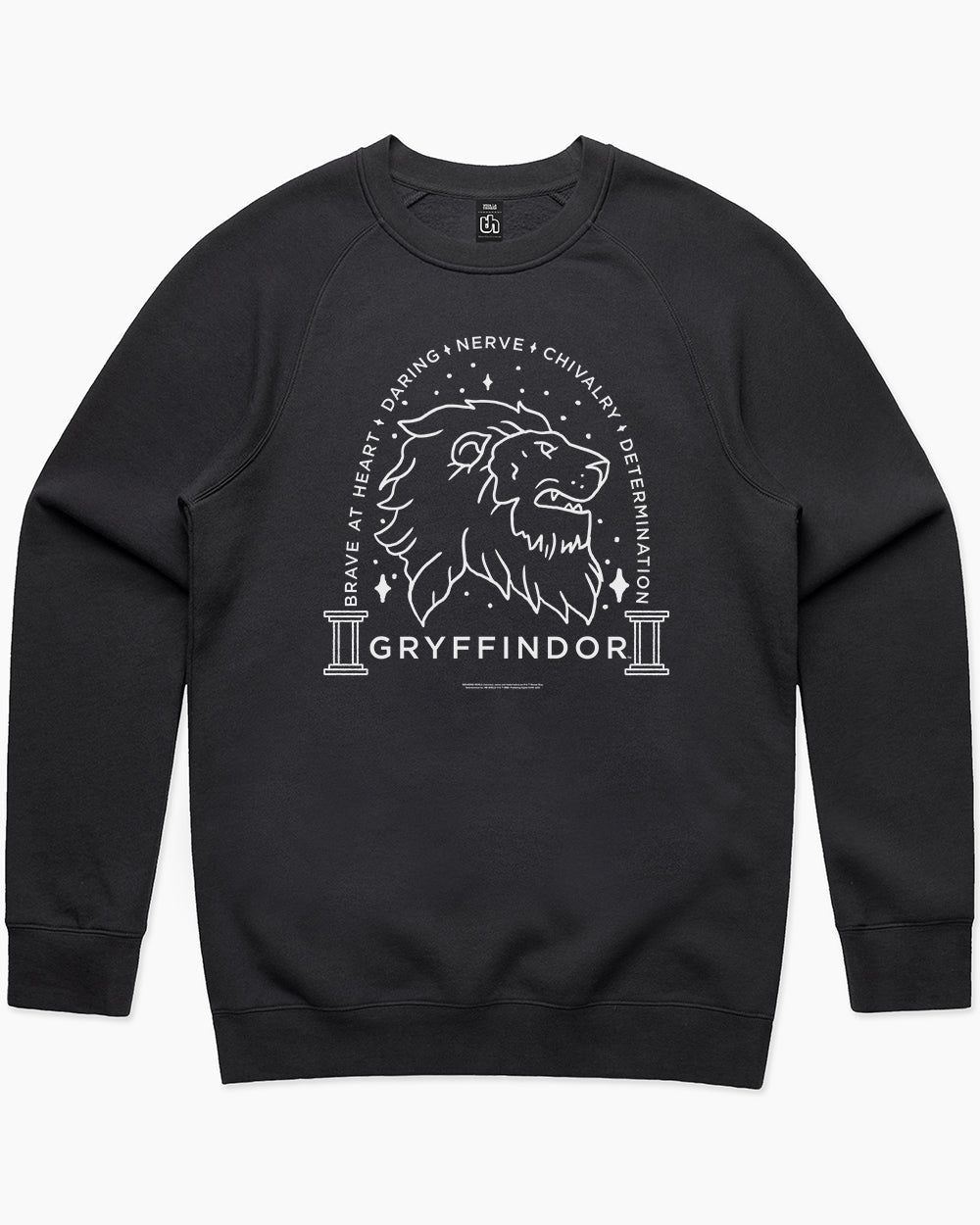 Gryffindor Monochrome Sweater Australia Online #colour_black