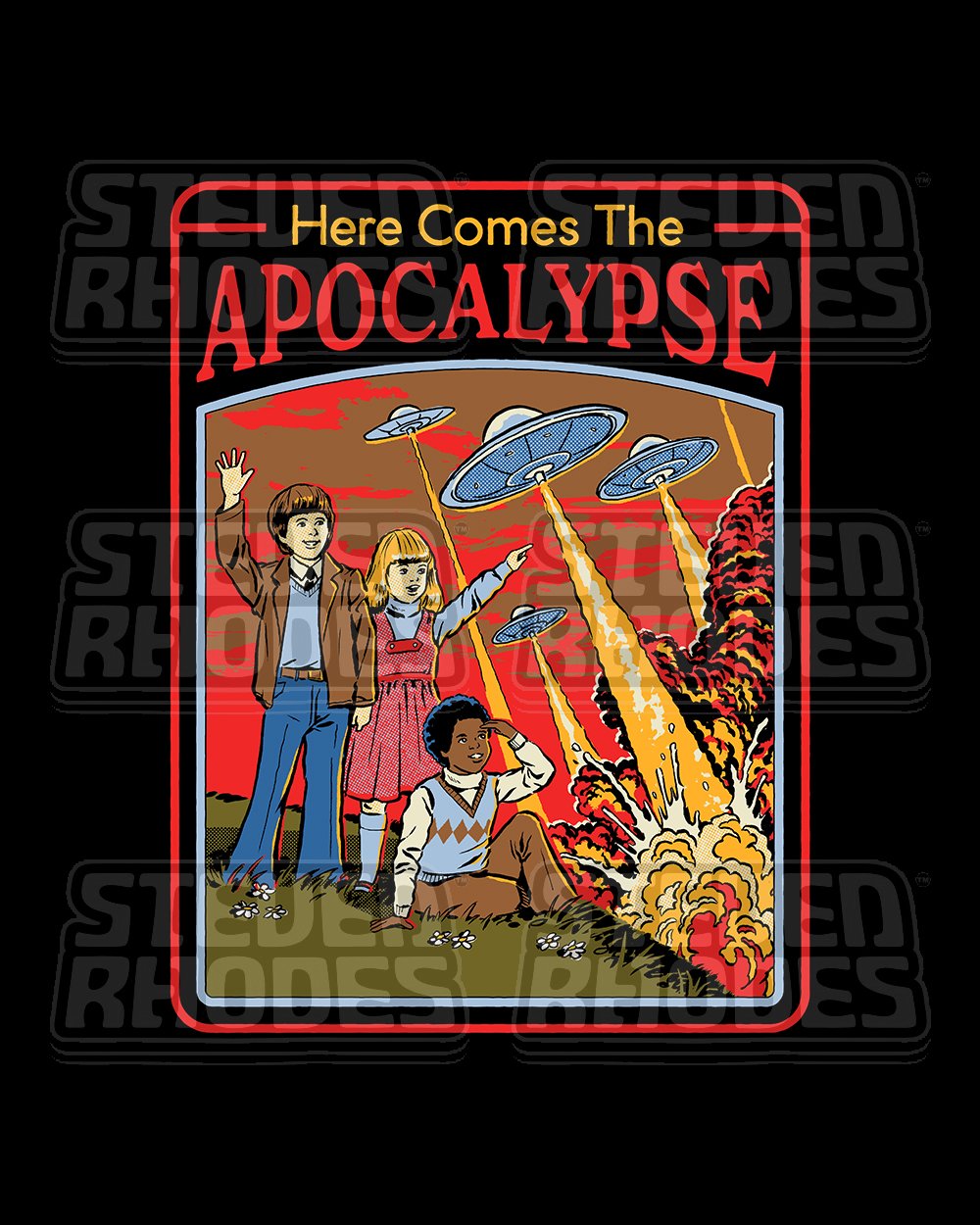 Here Comes the Apocalypse Sweater Australia Online #colour_black