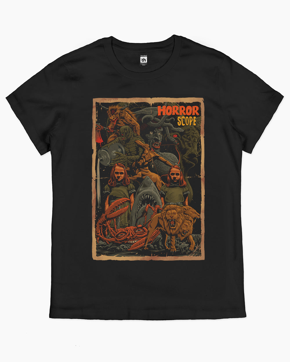 Horrorscope T-Shirt Australia Online #colour_black