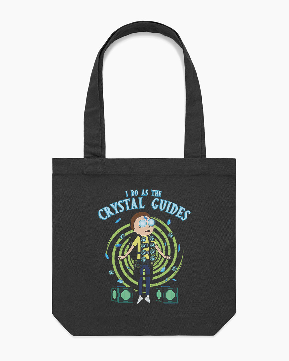 I Do as the Crystal Guides Tote Bag Australia Online #colour_black